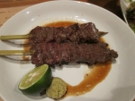 豚鳥_牛肉串