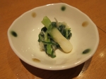ねこまたぎ_分葱とシラスのぬた