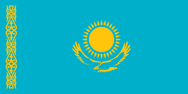 カザフスタン 国旗