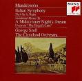 メンデルスゾーン : 交響曲第4番「イタリア」&劇音楽「夏の夜の夢」 他