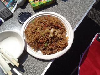 焼きそば完成図
