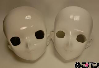 ぬこ面5式/P型対比