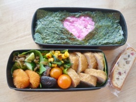 3月12日鶏の信田巻き弁当
