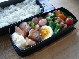 3月21日鮭バター焼き弁