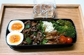 3月25日牛オイスターソース炒め弁