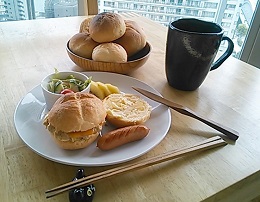 4月19日朝食