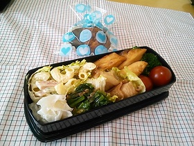 5月1日ブリの照焼弁当