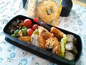 5月9日ぶりカツ弁当