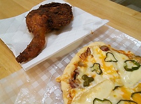 5月12日KFC風チキン夕食