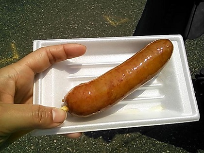 伝説の揚げフランク