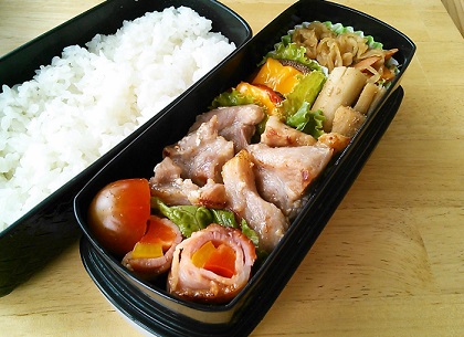7月4日塩麹漬け豚もも弁当