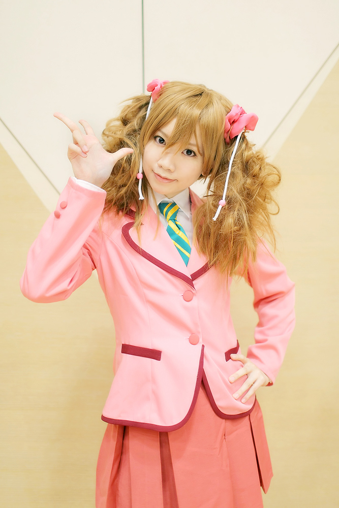 QOQOUO_COS フレッシュプリキュア 桃園ラブ風制服コスプレ衣装