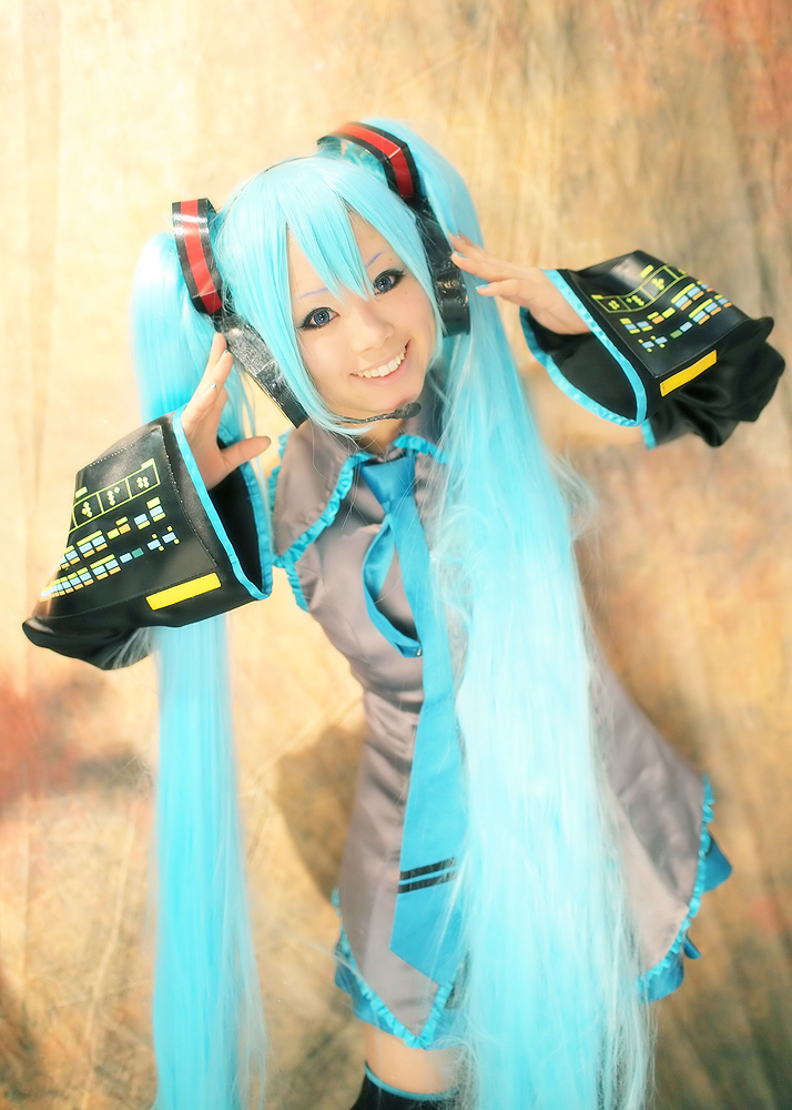 オーダーメイド コスプレ衣装 VOCALOID・雑音ミクaa169f0 販売での到着