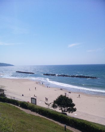 キララ多伎から見た海岸
