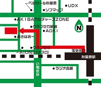 コトブキヤ秋葉原MAP