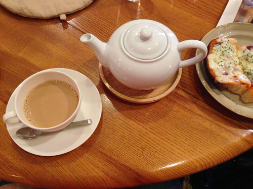雪うさぎアバ茶