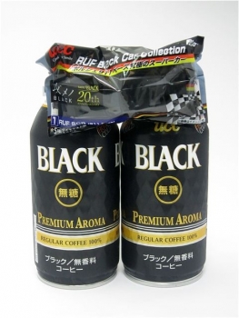 140930_サンクス_UCCブラック無糖プレミアムアロマ2缶_RUF Black Car Collectionポルシェ911ベース究極のスーパーカー_¥151×2_全5種_01