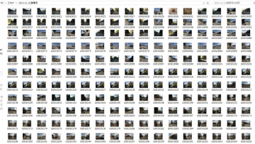 GoPro静止画の数