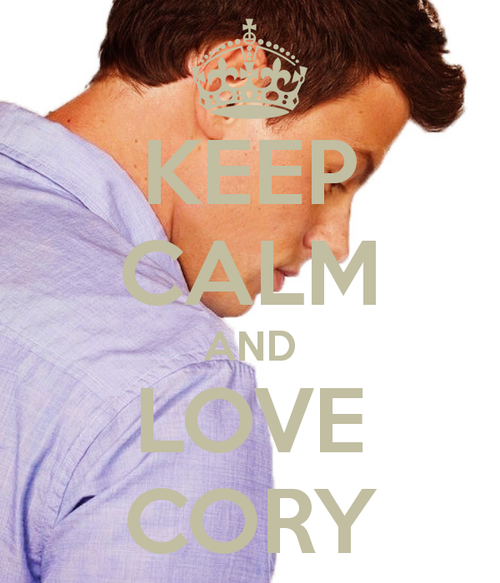 Gleeks are proud of Cory