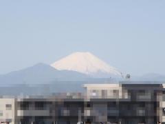 朝の富士山130507