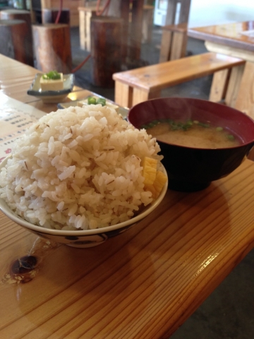 てんこ盛りご飯