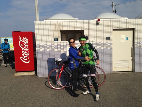 波津の自転車くん+亀仙人さん