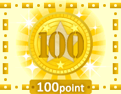モッピー無料ガチャで100pt