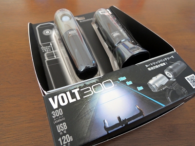 CATEYE VOLT300 予備バッテリー+充電クレードルセット