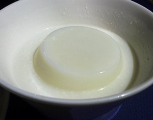 杏仁豆腐本体を出してみた