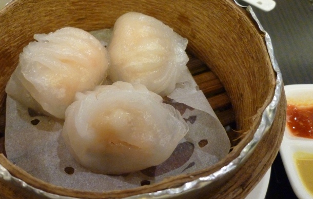 エビ蒸し餃子