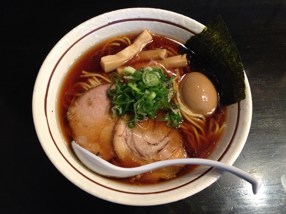 Japanese Soul Noodle 中華そば しながわ -- 味玉そば