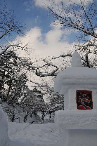 ekihai, hirosaki  three major shrine and snow lantern festival  240211 1-32-s