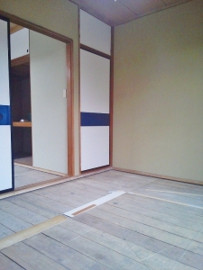 空室対策 入居率アップ 原状回復工事 座間市さがみ野 和室を洋室へリフォーム 座間市リフォーム