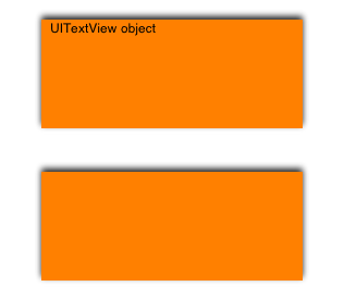 UITextViewに影をつける 2
