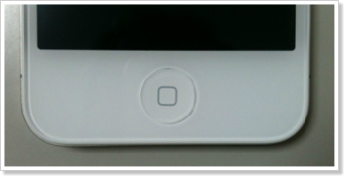 iPhoneのホームボタンの傾き1