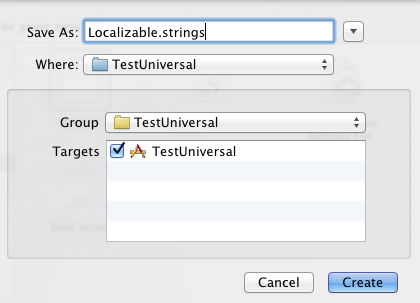 Localizable.stringsと手入力