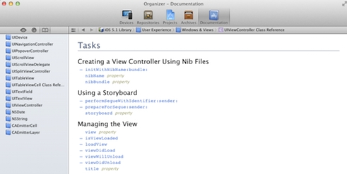 iDisplayでXcodeのリファレンス表示2