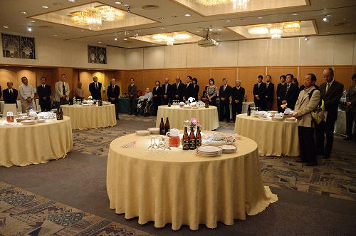 立食パーテー会場全景