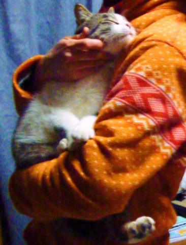 だっこが好きなあーちゃん
