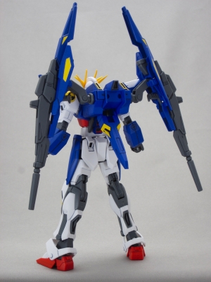 【ガンプラ】HG改造 ビルトワイバーン改 後ろ