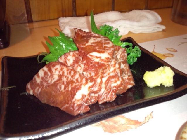馬刺し