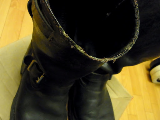 WESCO THE BOSSのエイジング (3)