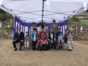 神村町A様邸地鎮祭