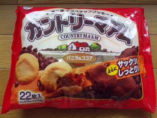 不二家 22枚カントリーマアム(バニラ&ココア)
