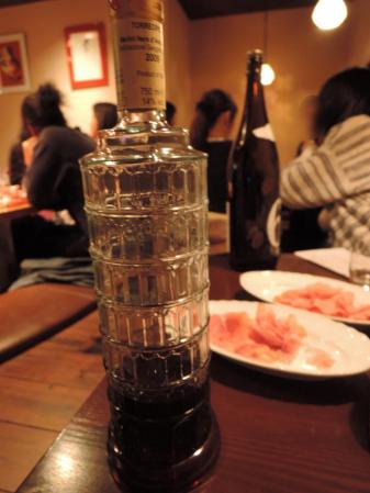 ワインピサの斜塔