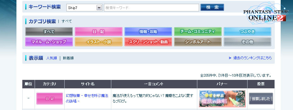 PSO2サポーターズリンク