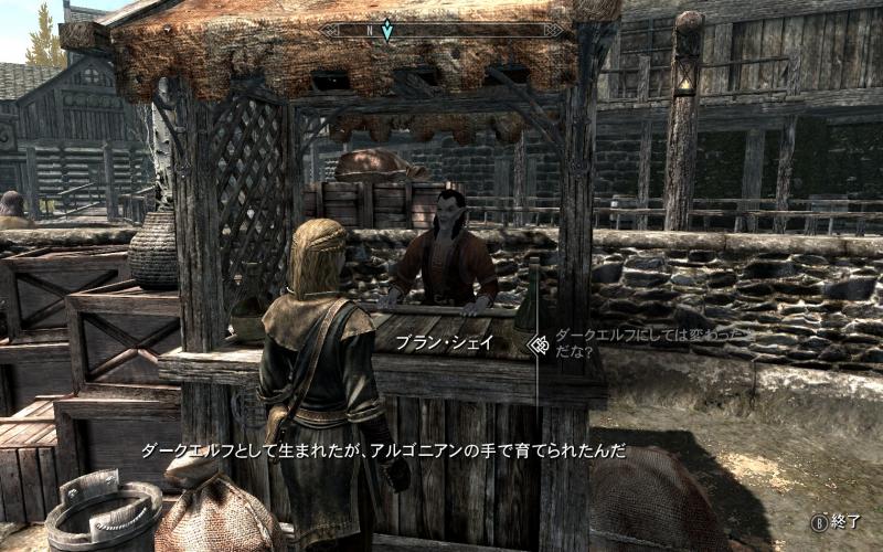 ふたつの月のある世界で Skyrim