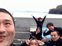 インカメでラスト大瀬崎