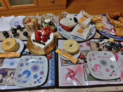 ご馳走第一陣です(笑)