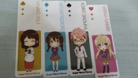 クリアしおりサンプル